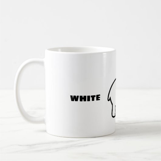 White Elephant Design Coffee Mug Koffiemok (Links)