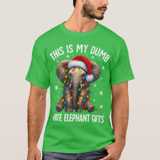White Elephant For Pjs Under 15 20 T-shirt