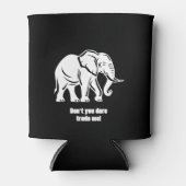 White Elephant Gag Gift Blikjeskoeler (Voorkant)