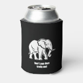 White Elephant Gag Gift Blikjeskoeler (Blikje Achterkant)