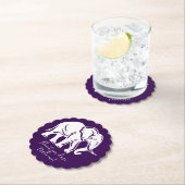 White Elephant Gag Gift Kartonnen Onderzetters (Insitu)