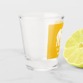 White Elephant Gag Gift Shot Glas (Links)