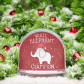  white Elephant Gift Exchange Christmas Funny  Sneeuwbol (Kerstmis)