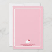 White Elephant Gift Exchange Holiday Party Kaart (Achterkant)