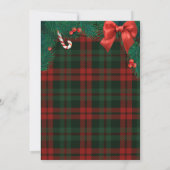 White Elephant Gift Exchange Invitation Kaart (Achterkant)