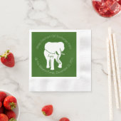 White Elephant Gift Exchange Kerstparty Servet (Insitu)