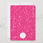 White Elephant Gift Exchange Moderne Holiday Party Kaart (Achterkant)