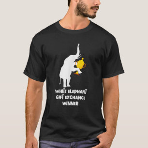 White Elephant Gift Exchange Winnaar Kerst Fun T-shirt