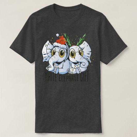White Elephant Gift T-shirt (Design voorkant)
