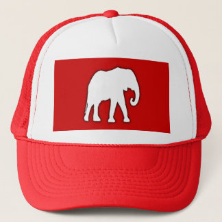 White Elephant Gift Trucker Pet