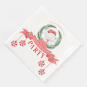 White Elephant-kerstcadeauuitwisseling Servet (Hoek)