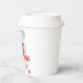 White Elephant Kerstmis | Papieren Bekers (Links)