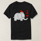 White Elephant Kerstmis T-shirt (Design voorkant)