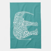 White Elephant Kitchen Towel Theedoek (Verticaal)