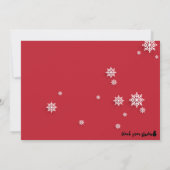 White Elephant Party Uitnodiging | Green (Achterkant)