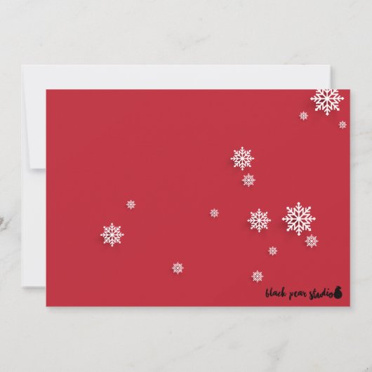 White Elephant Party Uitnodiging | Green (Achterkant)