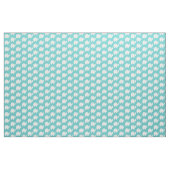White Elephant Pattern Aqua Stof (Yard (91,4 cm))