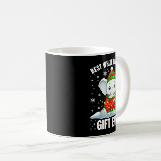 White Elephant Pjs For Adults Under 15 20  Koffiemok (Voorkant rechts)