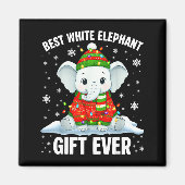 White Elephant Pjs For Adults Under 15 20 Magneet (Voorkant)