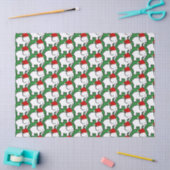 White Elephant Santa Hat Tissue Paper Tissuepapier (Craft)