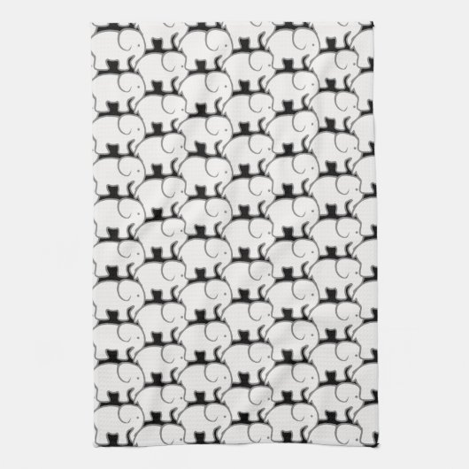 White Elephant  Theedoek (Verticaal)