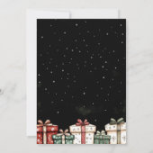 White Elephant Ugly Sweater Party Invitation Kaart (Achterkant)