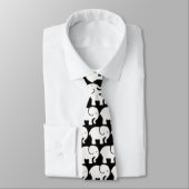 White Elephants Design Necktie Stropdas (Gebonden)