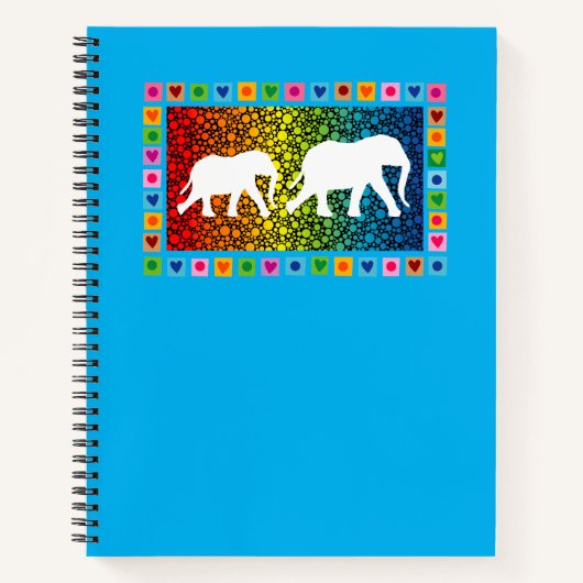 White Elephants Notitieboek (Voorkant)