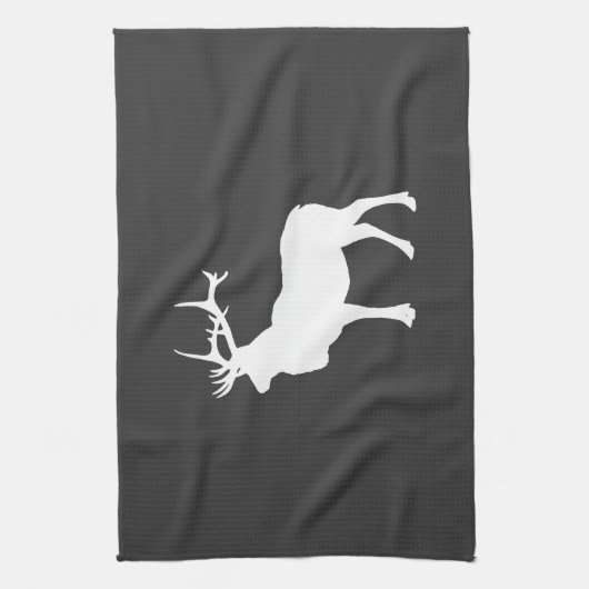 White Elk Theedoek (Verticaal)