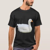 White Emden Goose T-Shirt (Voorkant)