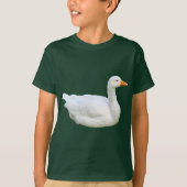 White Emden Goose T-Shirt (Voorkant)