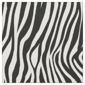 White en Black Zebra Print Stof (Close Up)