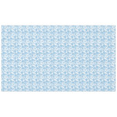 White en Blue Snowflake Seamless Pattern Tafelkleed (Voorkant (Horizontaal))