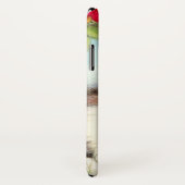  White en Brown Kitten met bloemen Case-Mate iPhone Case (Achterkant / rechts)