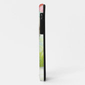 White en Brown Kitten met bloemen Case-Mate iPhone Case (Achterkant/links)