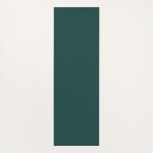 White en Dark Blauwgroen Mehndi Henna Mandala Yogamat (Achterkant)