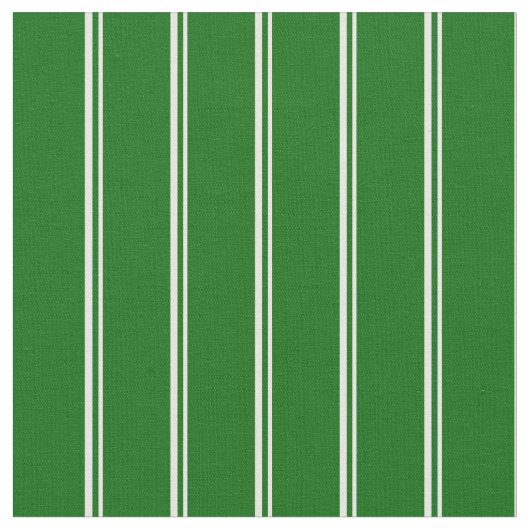 White en Dark Green Pattern Stof (Close Up)