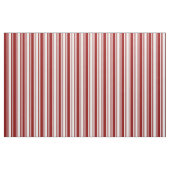 White en Dark Red Pattern Stof (Fat Quarter)