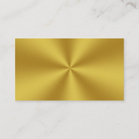 White en Faux Gold Nieuw Adres Invoegen Informatiekaartje (Achterkant)