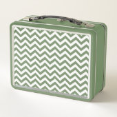 White en Green Chevron Pattern (Achterkant)