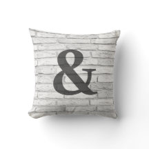 White en Grey Brick Country Ampersand