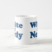 White en Nerdy Koffiemok (Center)