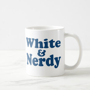 White en Nerdy Koffiemok