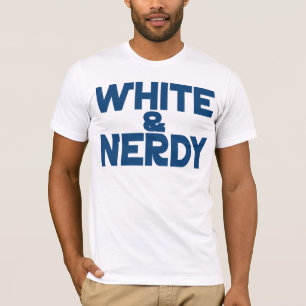 White en Nerdy T-shirt