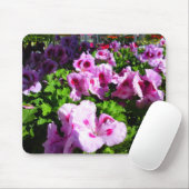 White en Red Lily Muismat (Met muis)