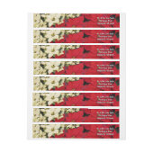 White en Red Poinsettias I Holiday Floral (Vel)