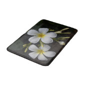 White en Yellow Plumeria Badmat (Gekanteld)