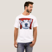 White English Bull Terrier T-shirt (Voorkant volledig)