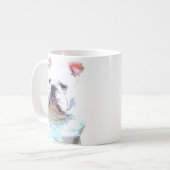 White English Bulldog 2 mok (Voorkant links)