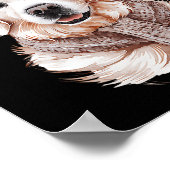 White English Cream Golden Retriever Mom Hond Pupp Poster (Hoek)